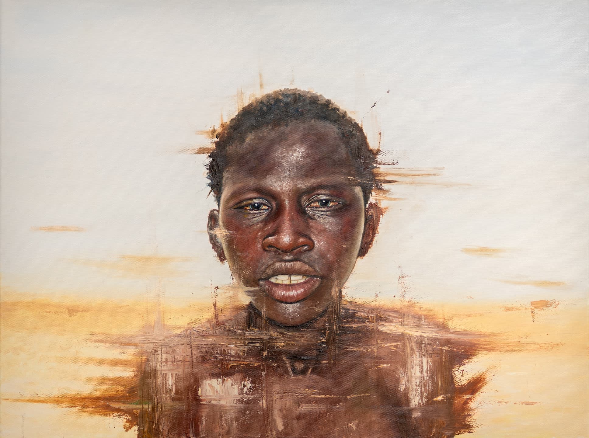 ドリダリ – 現代写実アーバンアート | コレクターのための『セネガルの霧』